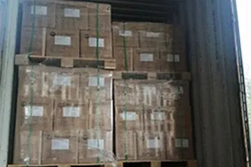 تسليم الشحن من عميلنا